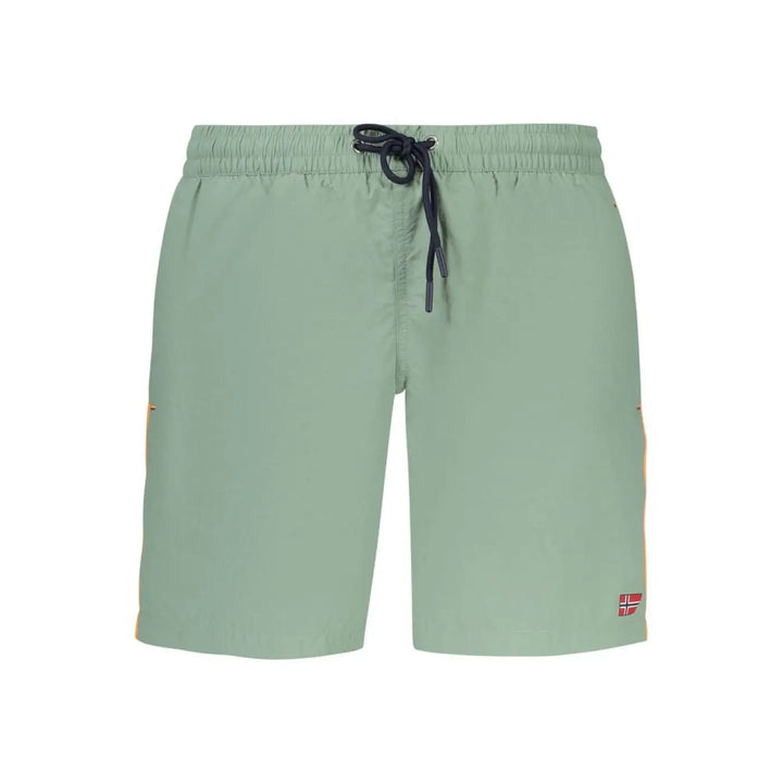 Norway 1963 Verde Poliammide Men’s Swim Boxer