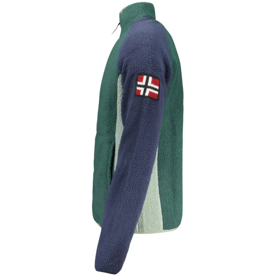 Norway 1963 Verde Polyester Men Sweatshirt