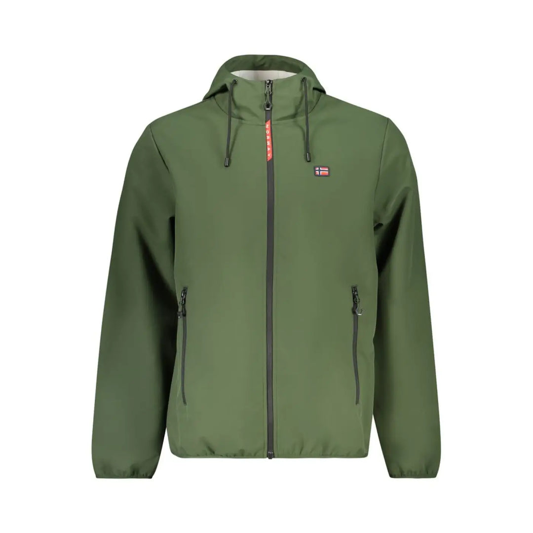 Norway 1963 Verde Polyester Mens Jacket
