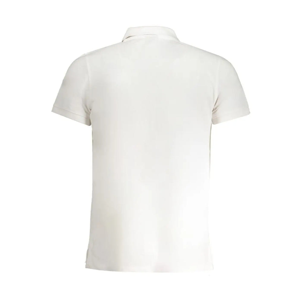 Norway 1963 White Cotton Men Polo Shirt