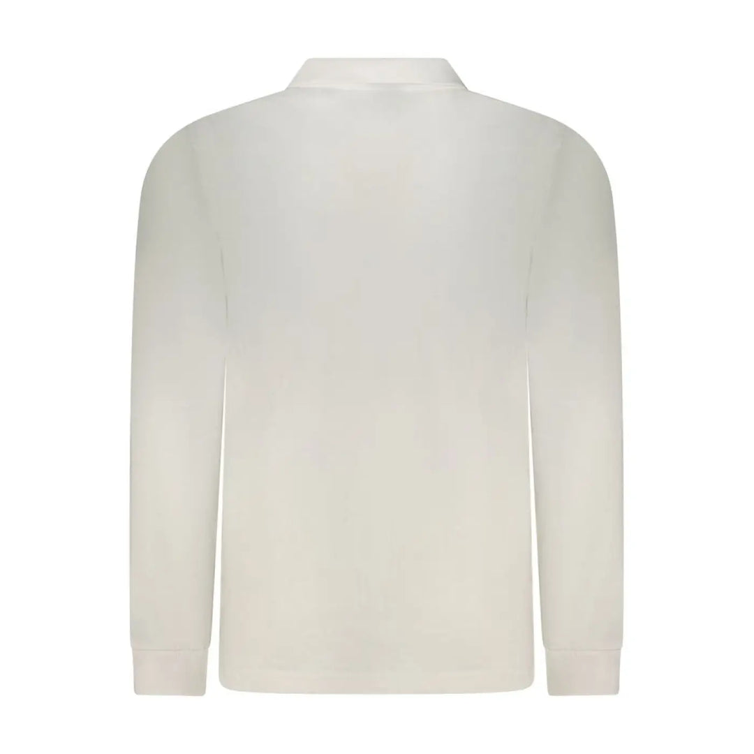 Norway 1963 White Cotton Men Polo Shirt