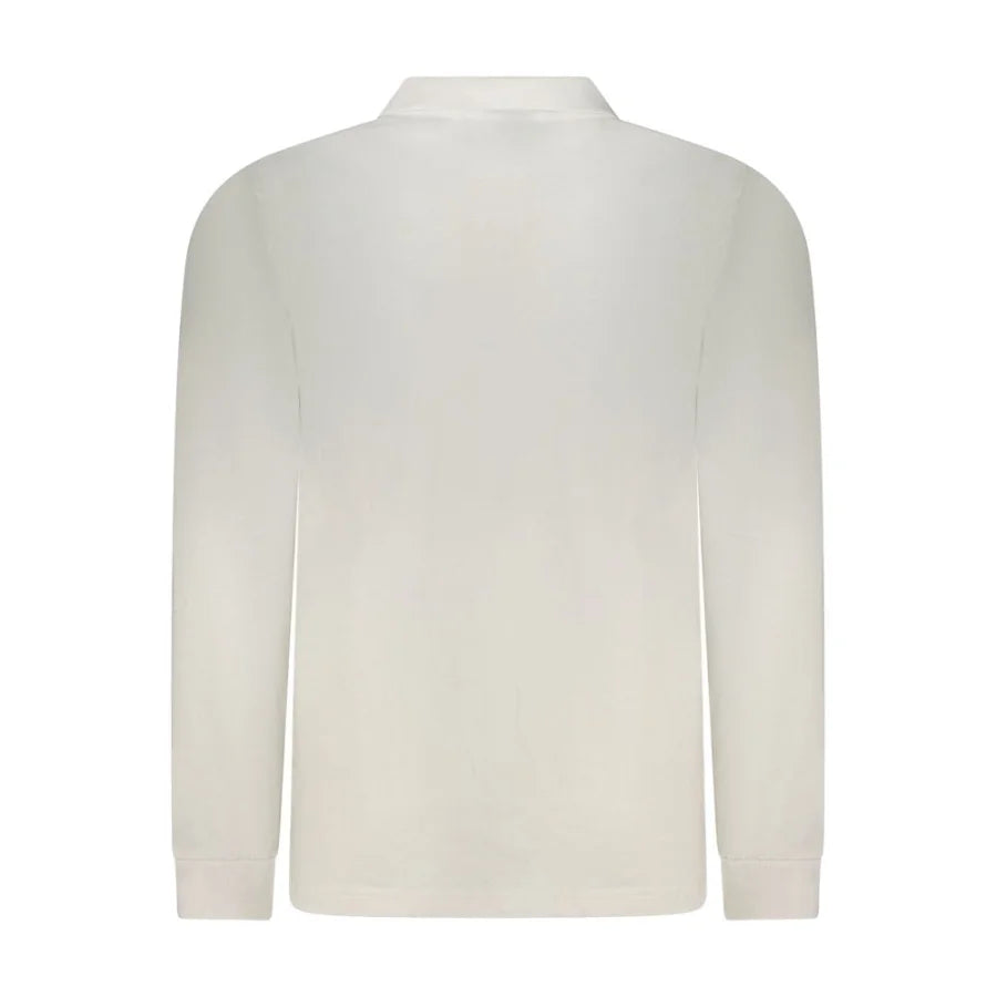 Norway 1963 White Cotton Men Polo Shirt