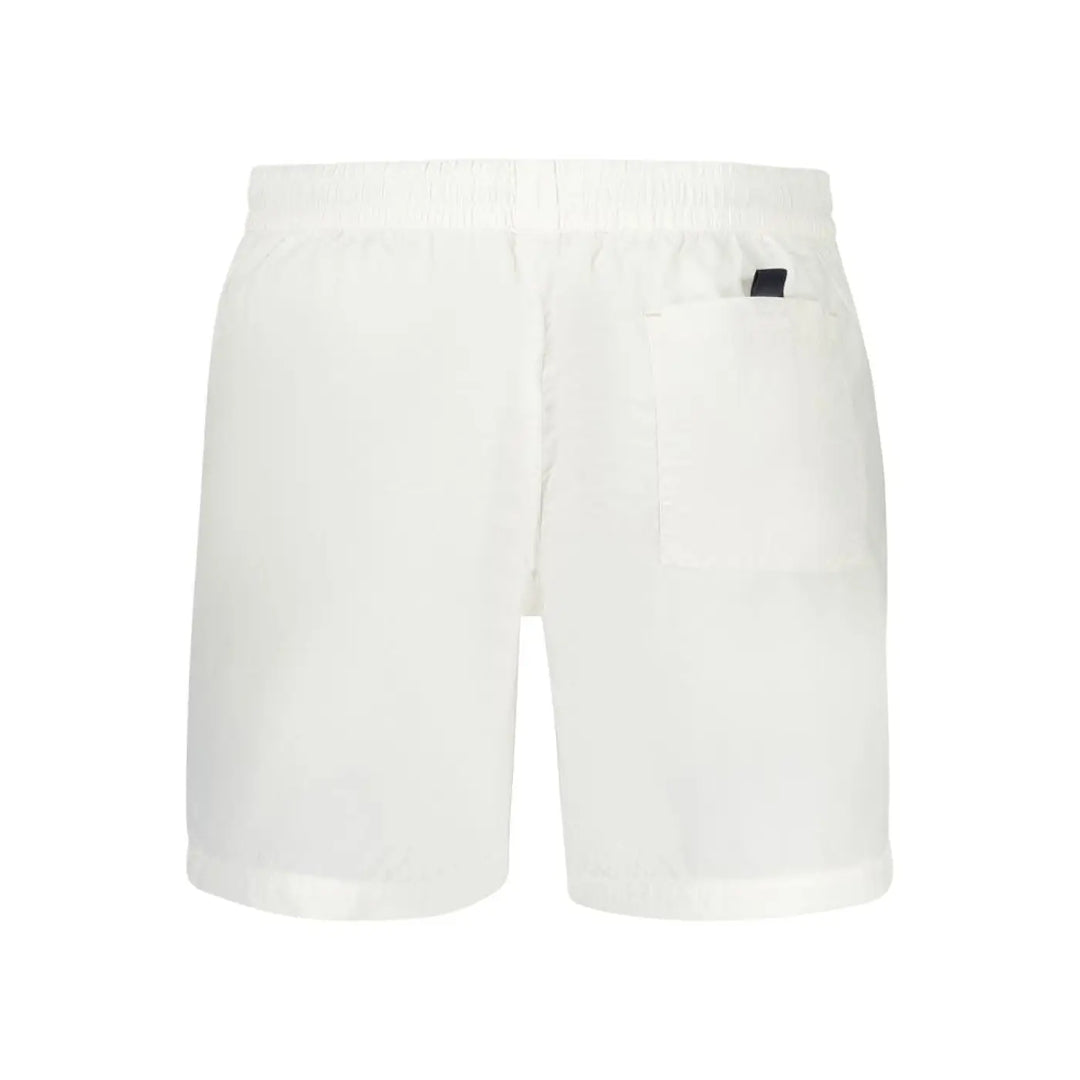 Norway 1963 White Polyamide Men’s Swim Boxer