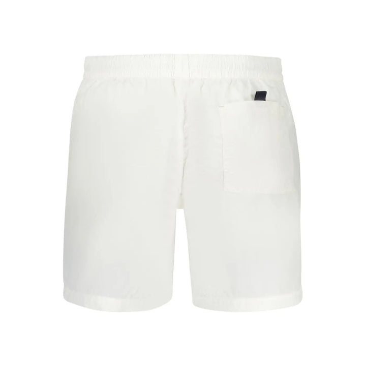 Norway 1963 White Polyamide Men’s Swim Boxer