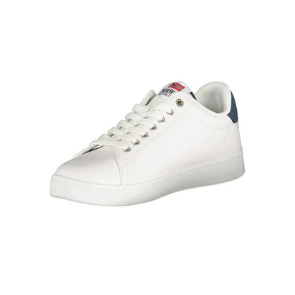 Norway 1963 White Polyester Men Sneaker