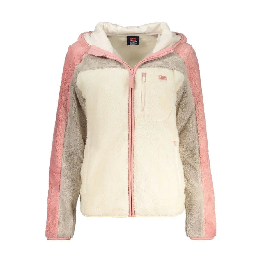Norway 1963 White Polyester Women’s Hoodie