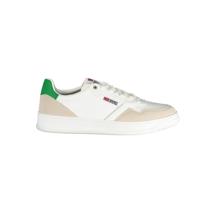 Norway 1963 White Polyurethane Men Sneaker