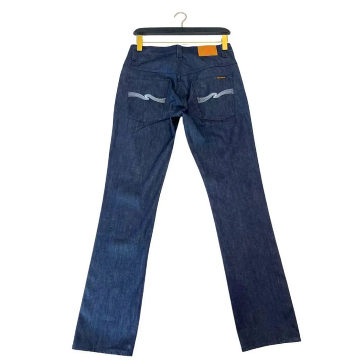 Nudie Jeans Blue Cotton Men