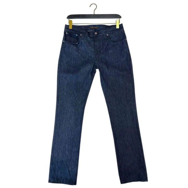 Nudie Jeans Blue Cotton Men