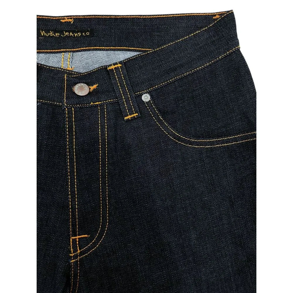 Nudie Jeans Blue Cotton Men
