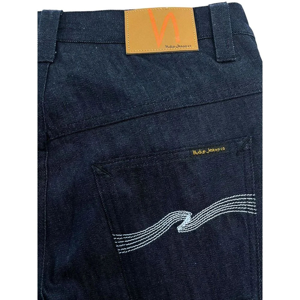 Nudie Jeans Blue Cotton Men