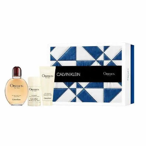 Unleash Luxury with Obsession 3 Piece Gift Set by Calvin Klein Men’s Sets