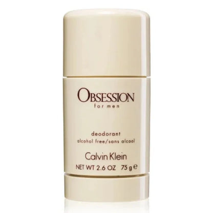 Obsession Deodorant Stick for Men by Calvin Klein Long Lasting Freshness Men’s Bath & Body