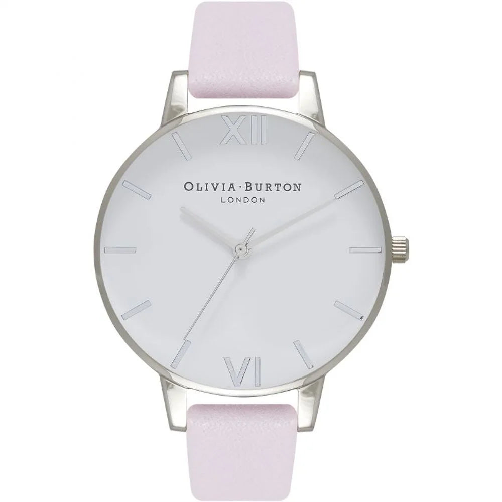 Olivia Burton Multicolor Watch with Pink Artificial Leather Strap