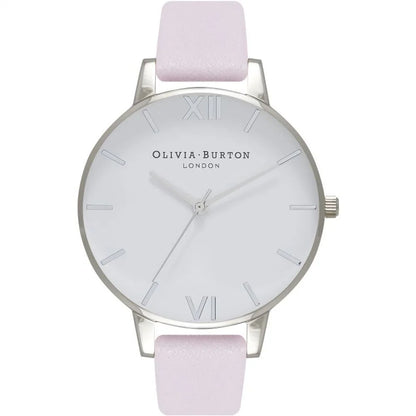 Olivia Burton Multicolor Watch with Pink Artificial Leather Strap