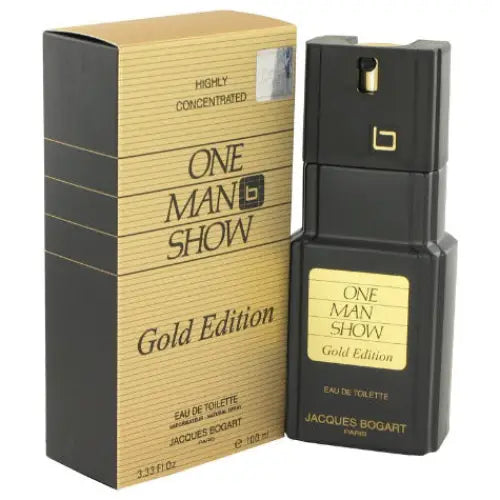 Elevate Your Essence with One Man Show Gold Eau for the Urban Men’s Cologne Jacques Bogart