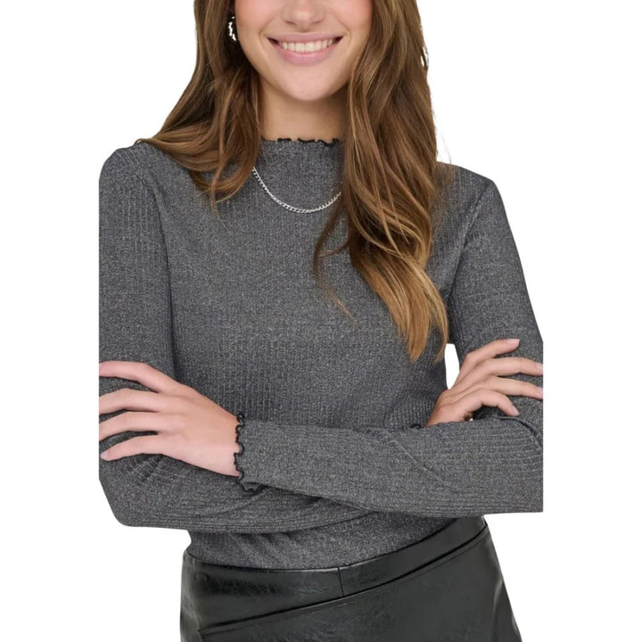 Only Bicolor Organic Cotton Long Sleeve T-Shirt