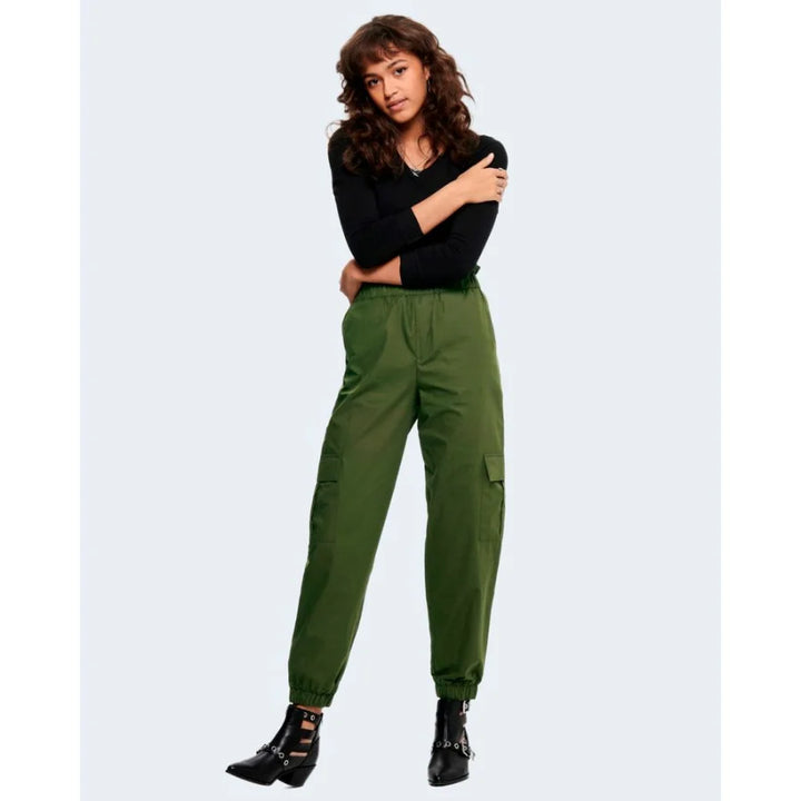 Only Black Cotton Long Sleeve T-Shirt