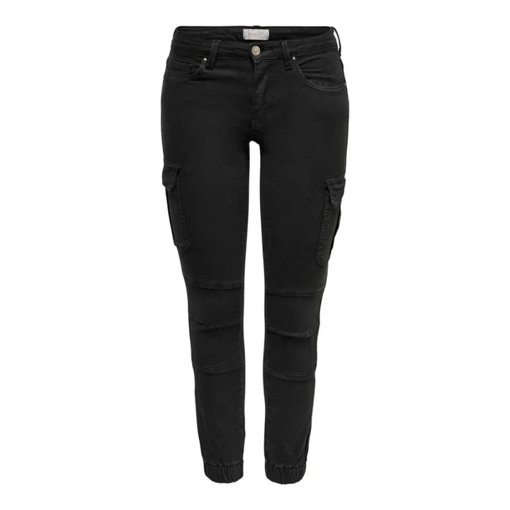 Only Black Cotton Skinny Pants
