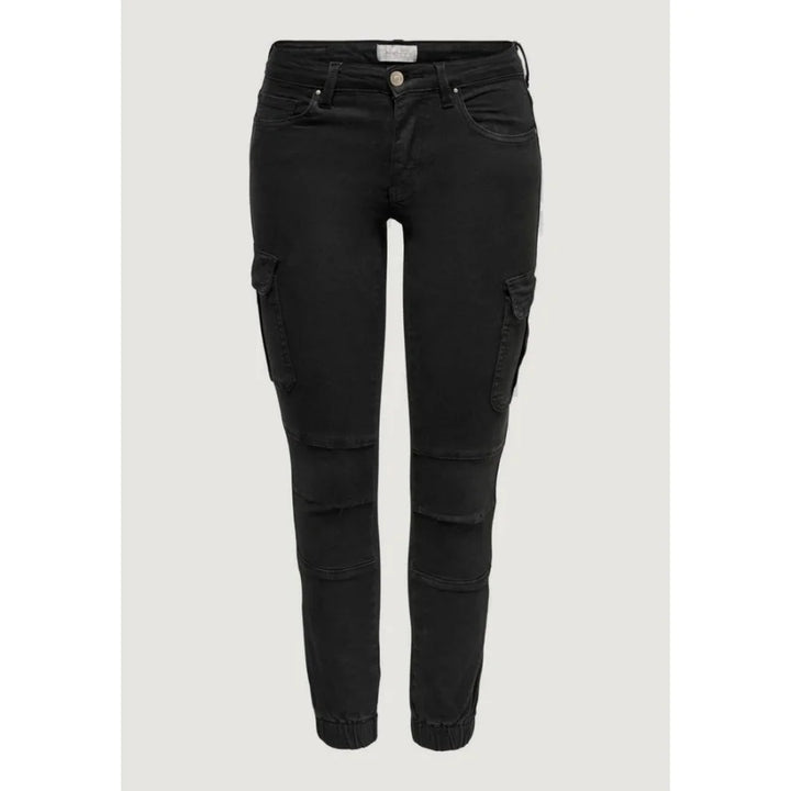 Only Black Cotton Skinny Pants