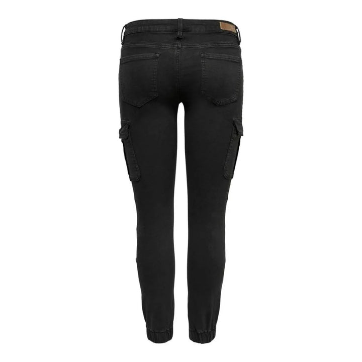 Only Black Cotton Skinny Pants