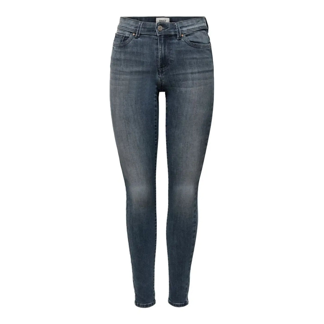 Only Blue Cotton Skinny Jeans