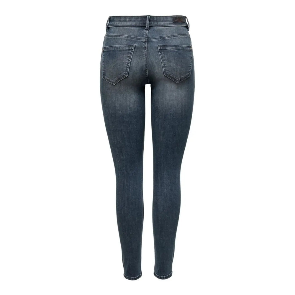 Only Blue Cotton Skinny Jeans