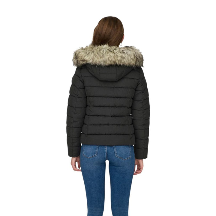 Only Puffer Jackets - Gray Marabou Coat