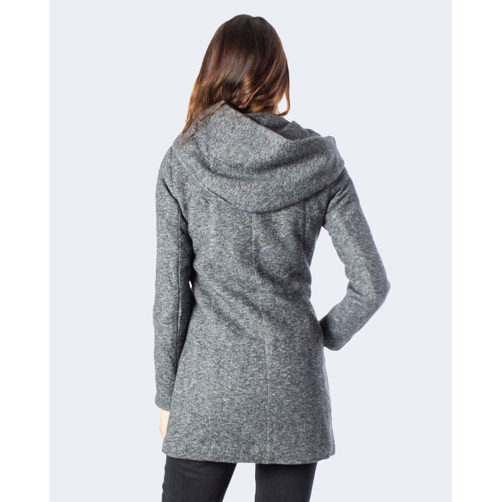 Only Coats &amp; Jackets - Gray Polyester Coat