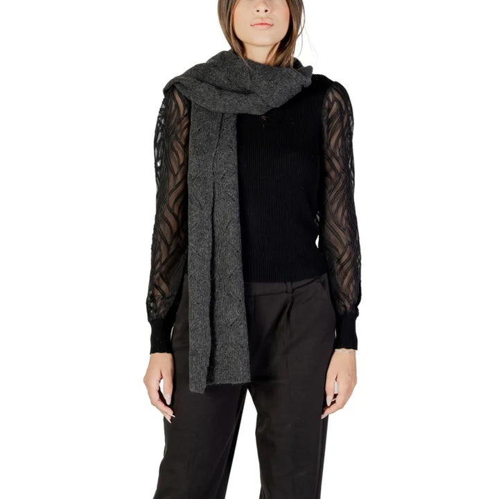 Only Gray Recycled Polyester Scarf