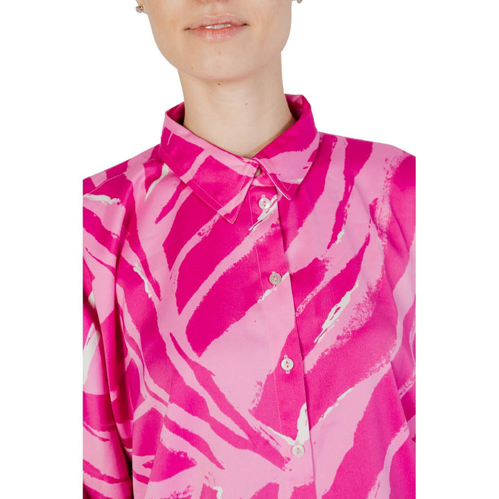 Only Shirts - Women’s Pink Polyester Blouse