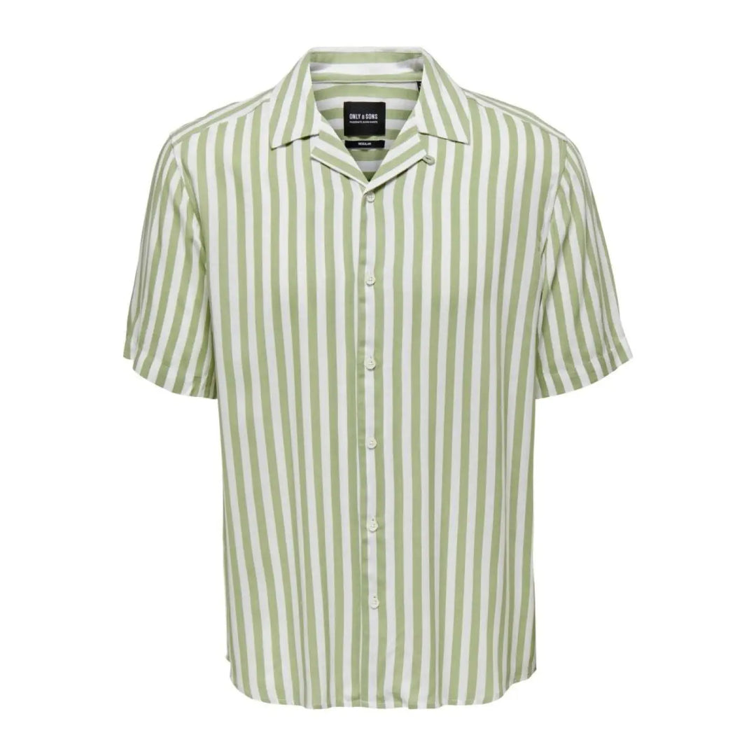 Only &amp; Sons Bicolor Cotton Pattern Shirt