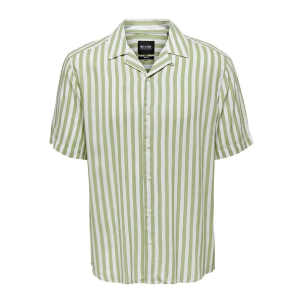 Only & Sons Bicolor Cotton Pattern Shirt