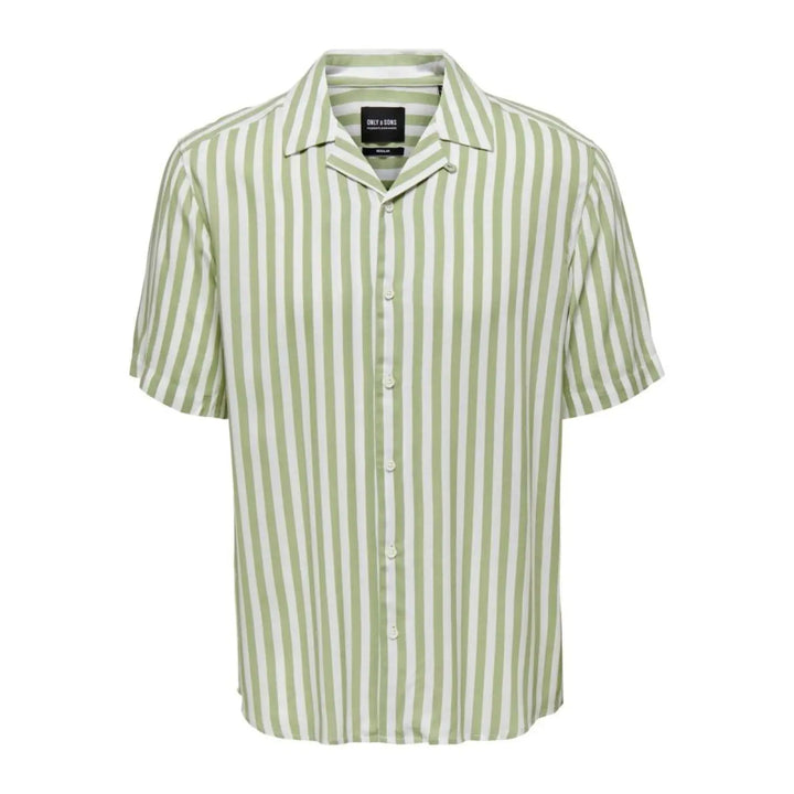 Only &amp; Sons Bicolor Cotton Pattern Shirt