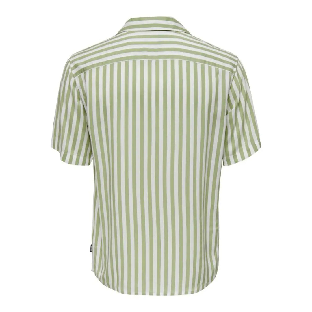 Only &amp; Sons Bicolor Cotton Pattern Shirt