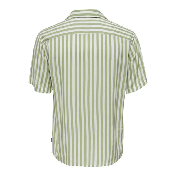 Only & Sons Bicolor Cotton Pattern Shirt