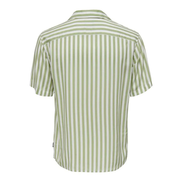 Only &amp; Sons Bicolor Cotton Pattern Shirt