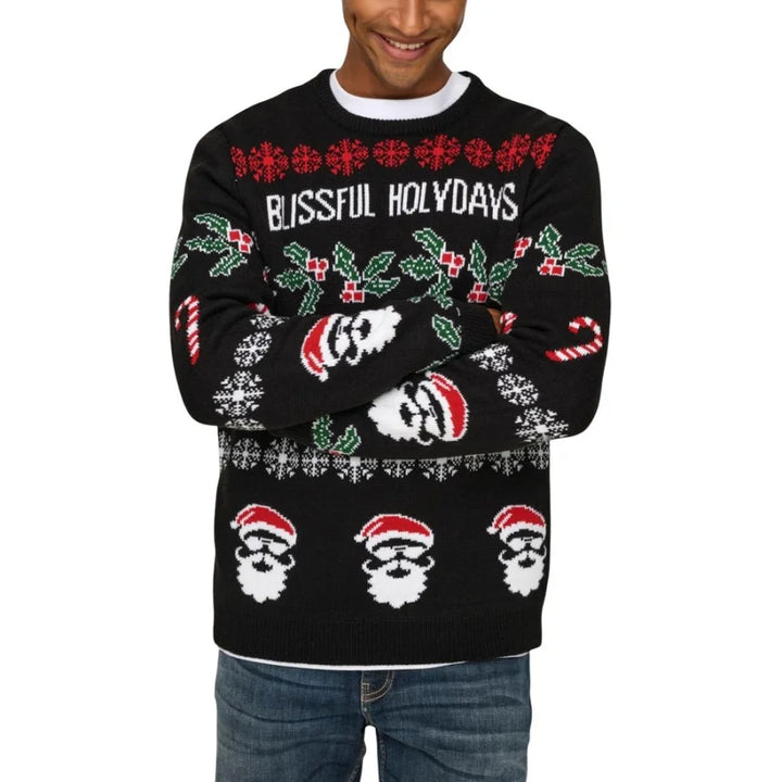 Only &amp; Sons Black Marabou Sweatshirt
