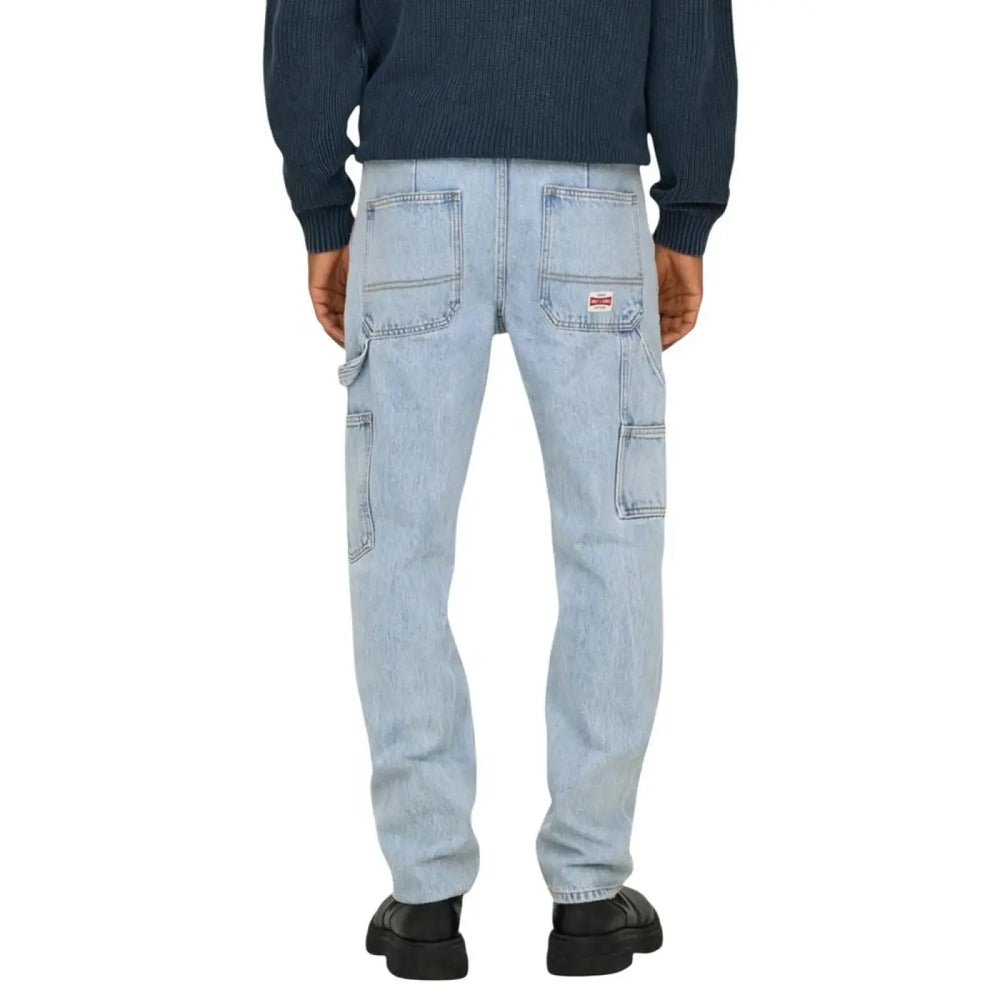 Only & Sons Blue Cotton Relaxed Fit Jeans