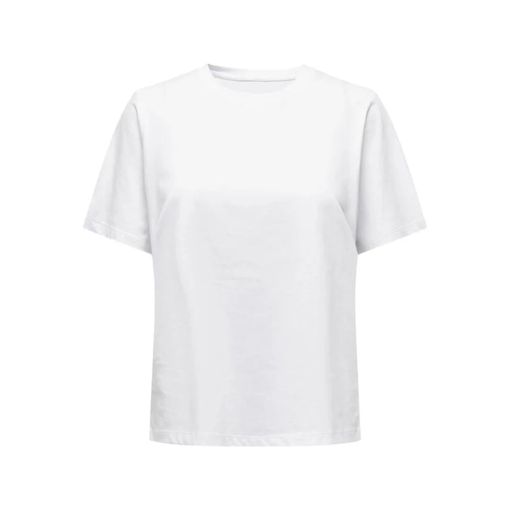 Only White Cotton T-Shirt