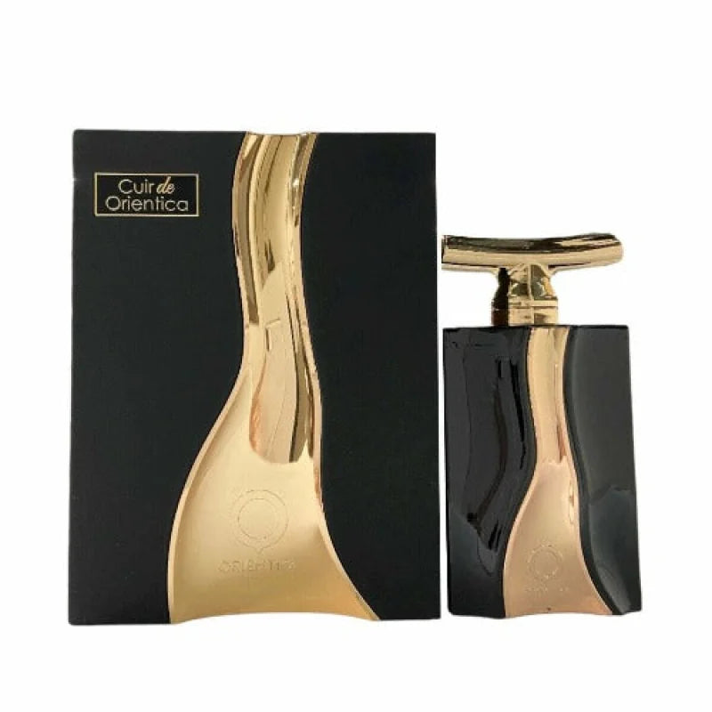 Orientica Cuir Perfume with Mandarin Pepper and Leather Musk Unisex Fragrance