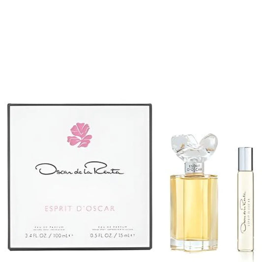 Luxury esprit d’oscar Eau de Parfum Gift Set with Travel Spray Women’s Sets Oscar De La Renta
