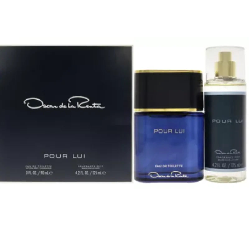 Unleash Seduction with Oscar Pour Lui Gift Set and Fragrance Mist Men’s Sets De La Renta