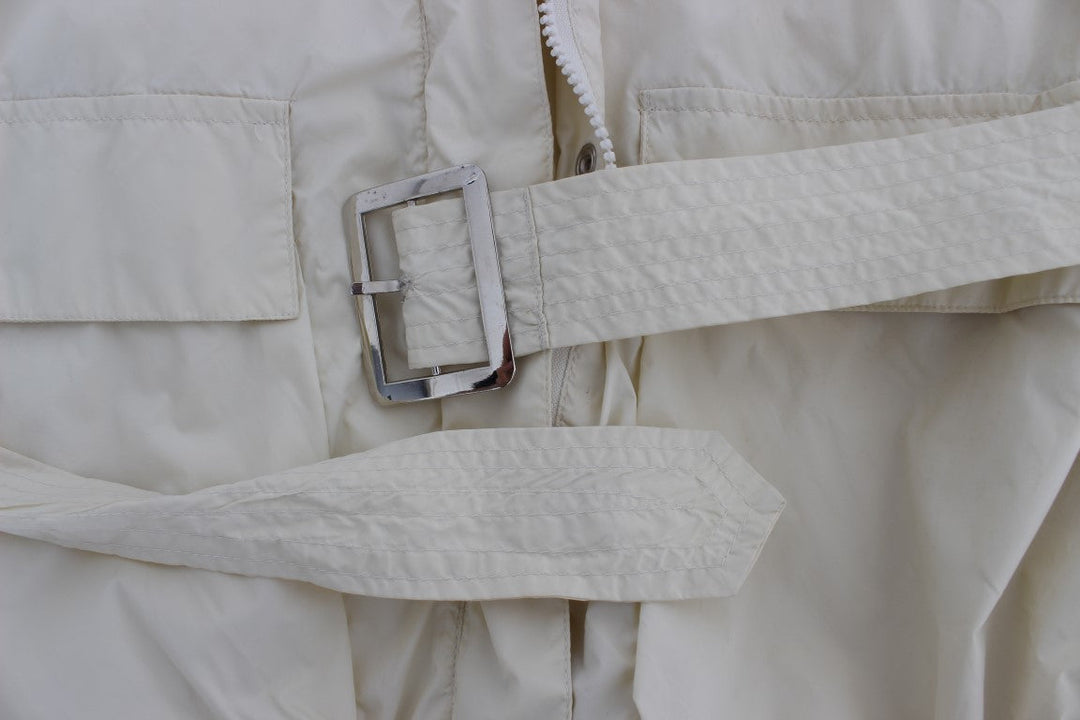 P.A.R.O.S.H. Trench Coats - Beige Weather Proof Jacket Coat