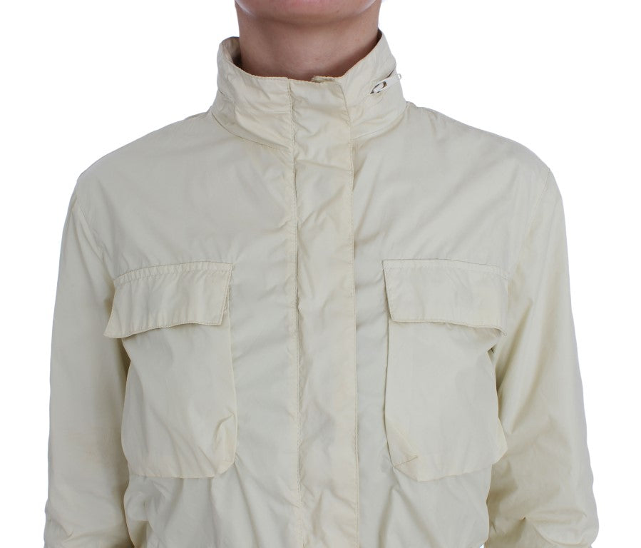 P.A.R.O.S.H. Trench Coats - Beige Weather Proof Jacket Coat