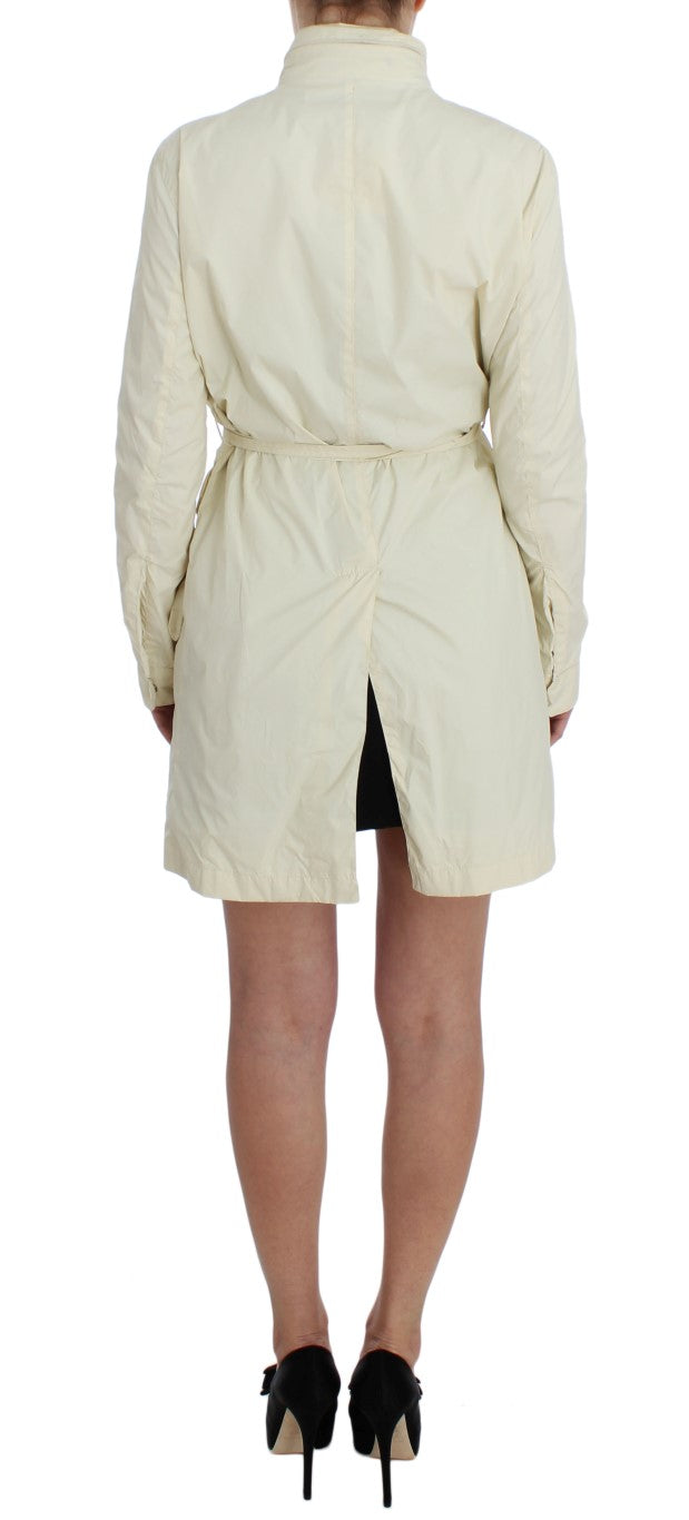 P.A.R.O.S.H. Trench Coats - Beige Weather Proof Jacket Coat