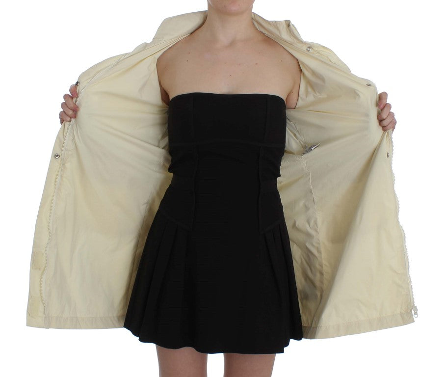 P.A.R.O.S.H. Trench Coats - Beige Weather Proof Jacket Coat