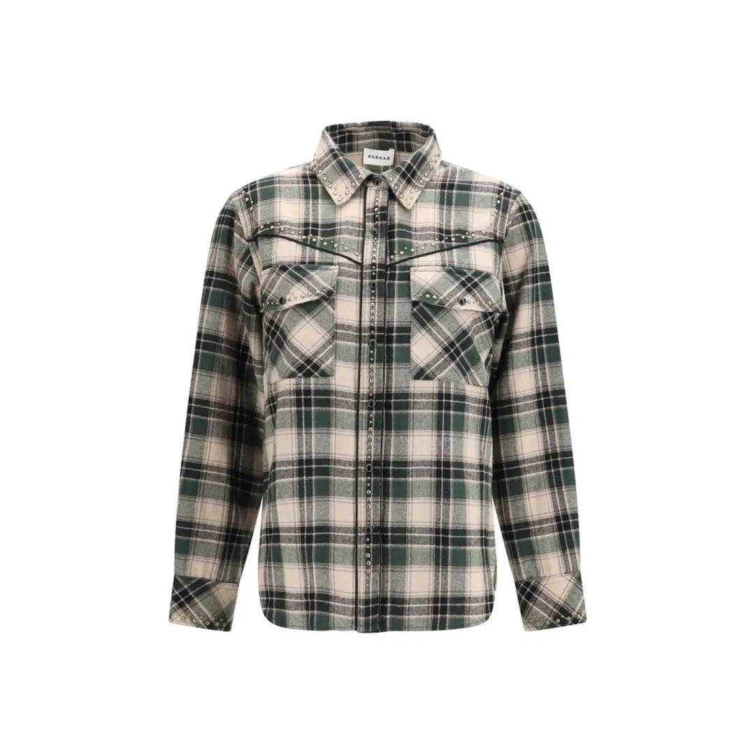 P.a.r.o.s.h. Bicolor Cotton Shirt