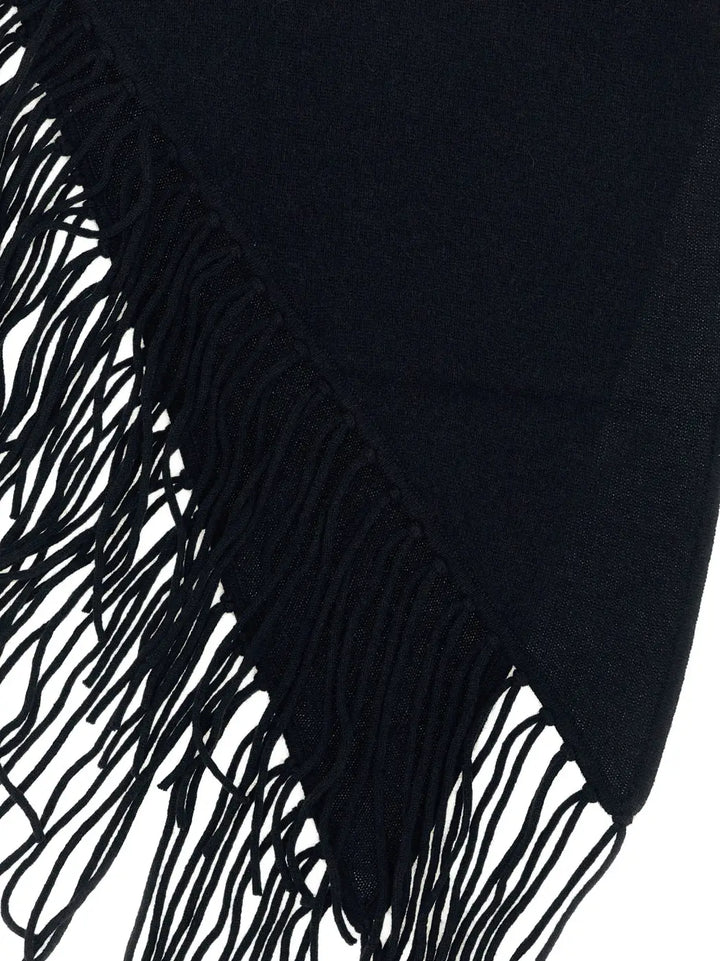 P.a.r.o.s.h. Black Cashmere Scarf
