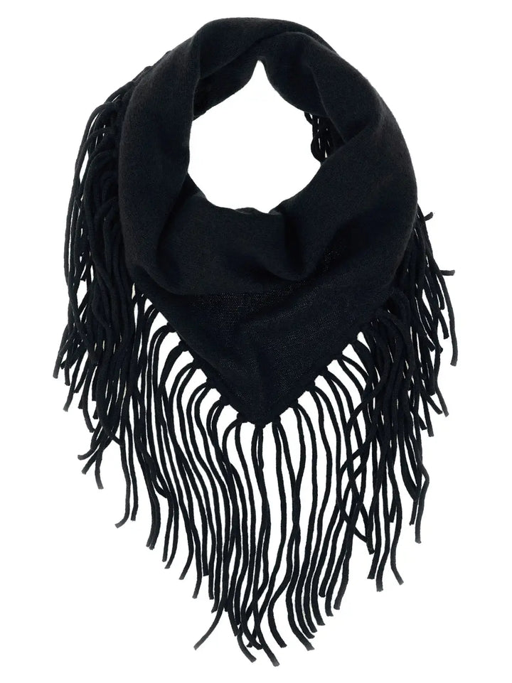 P.a.r.o.s.h. Black Cashmere Scarf